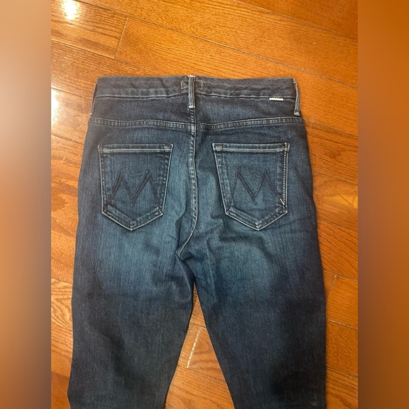 New! MOTHER High Waisted Ankle Fray Jeans in Enchanted 👖size 29 - Picture 9 of 14